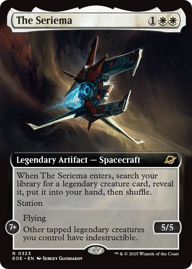 The Seriema (Extended Art) [Edge of Eternities] | Eastridge Sports Cards & Games