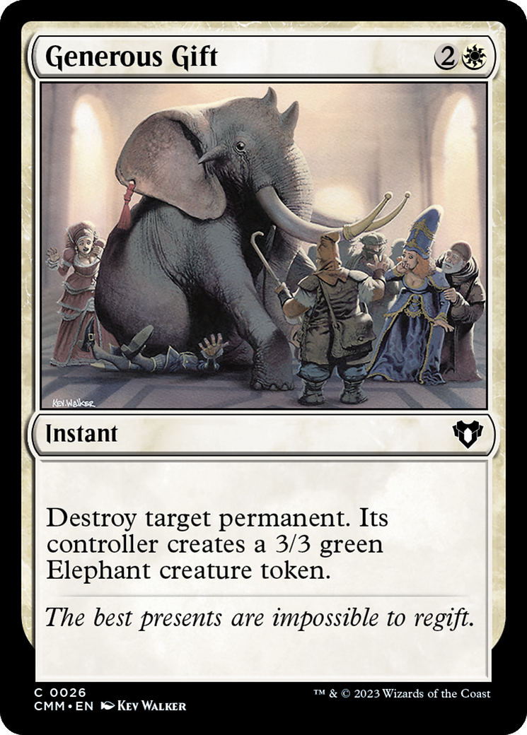 Generous Gift [Commander Masters] | Eastridge Sports Cards & Games