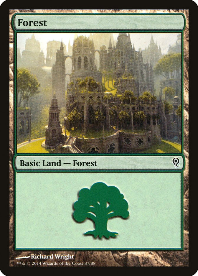 Forest (87) [Duel Decks: Jace vs. Vraska] | Eastridge Sports Cards & Games