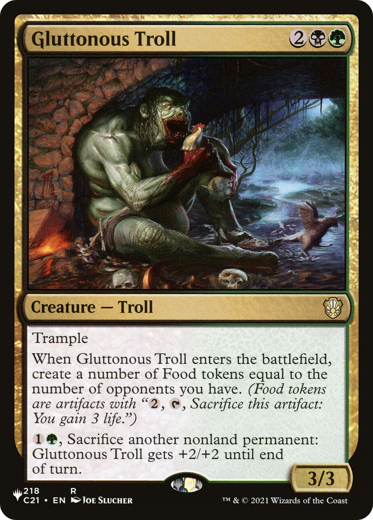 Gluttonous Troll [The List] | Eastridge Sports Cards & Games