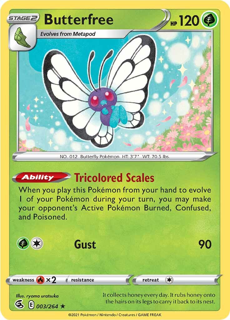 Butterfree (003/264) [Sword & Shield: Fusion Strike] | Eastridge Sports Cards & Games