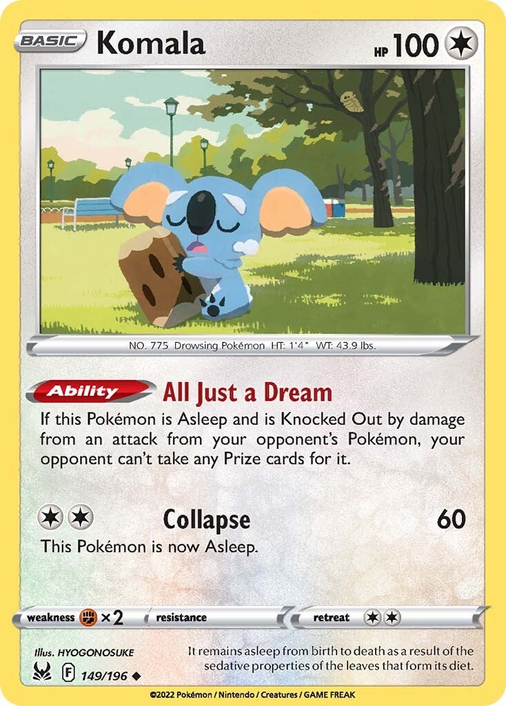 Komala (149/196) [Sword & Shield: Lost Origin] | Eastridge Sports Cards & Games