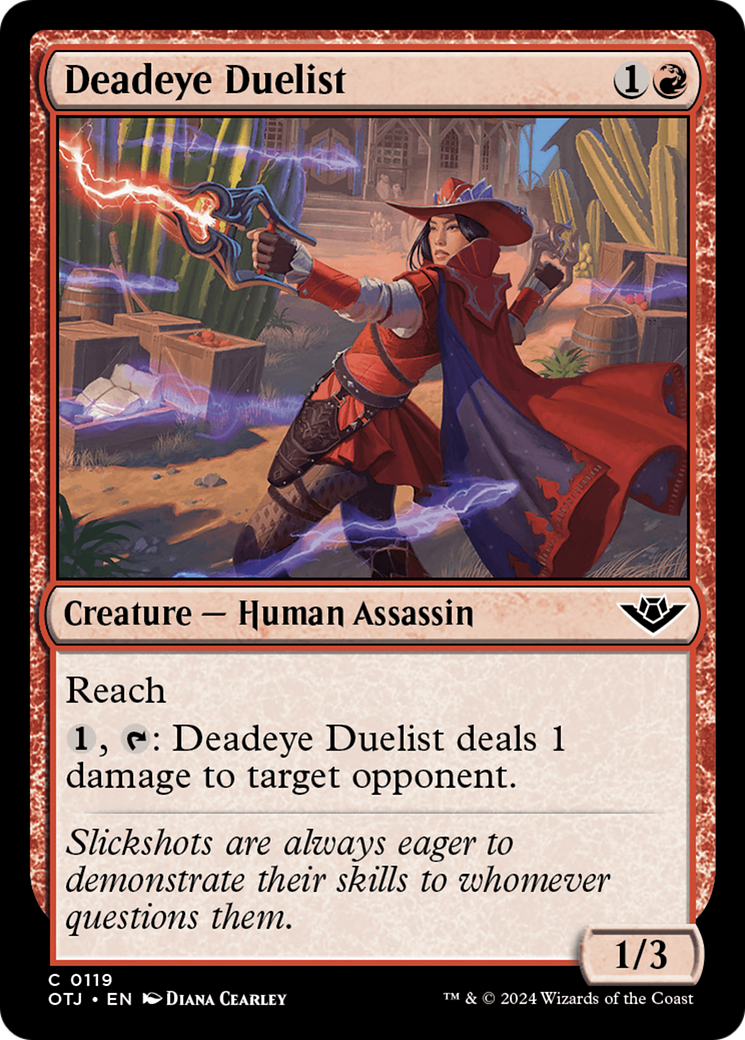 Deadeye Duelist [Outlaws of Thunder Junction] | Eastridge Sports Cards & Games