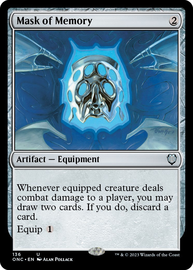 Mask of Memory [Phyrexia: All Will Be One Commander] | Eastridge Sports Cards & Games