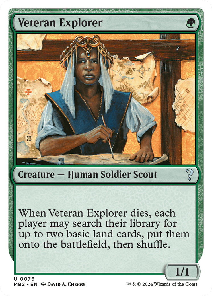 Veteran Explorer (White Border) [Mystery Booster 2] | Eastridge Sports Cards & Games