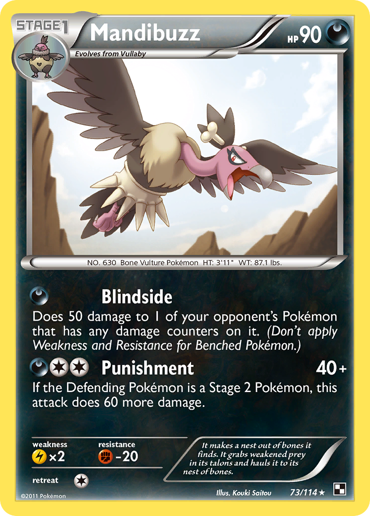 Mandibuzz (73/114) [Black & White: Base Set] | Eastridge Sports Cards & Games