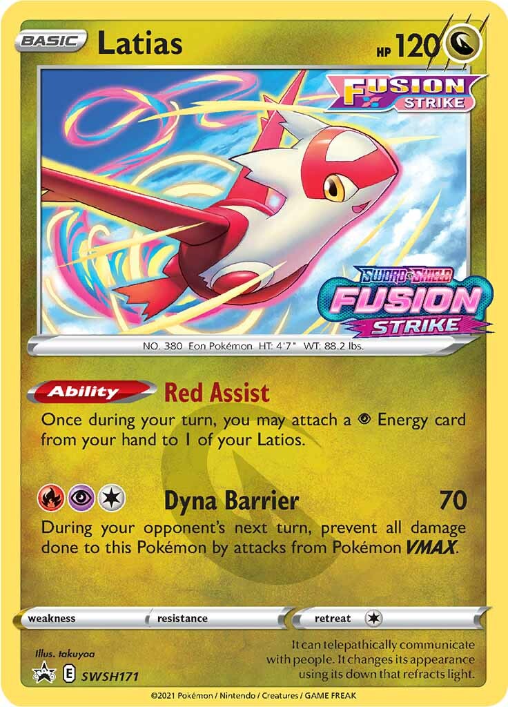 Latias (SWSH171) (Prerelease Promo) [Sword & Shield: Black Star Promos] | Eastridge Sports Cards & Games