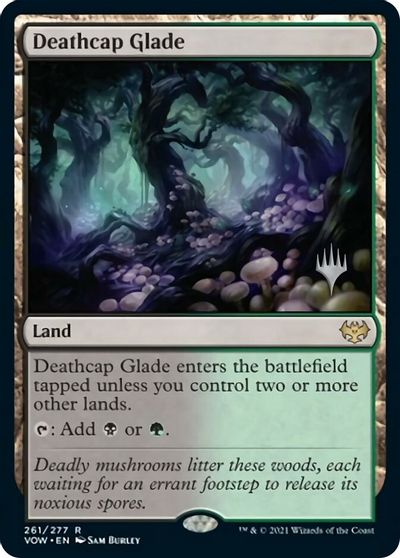 Deathcap Glade (Promo Pack) [Innistrad: Crimson Vow Promos] | Eastridge Sports Cards & Games