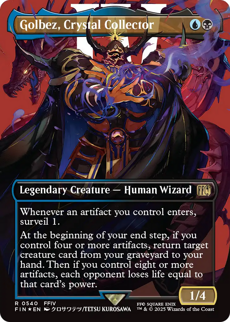 Golbez, Crystal Collector (Borderless) (Surge Foil) [FINAL FANTASY] | Eastridge Sports Cards & Games