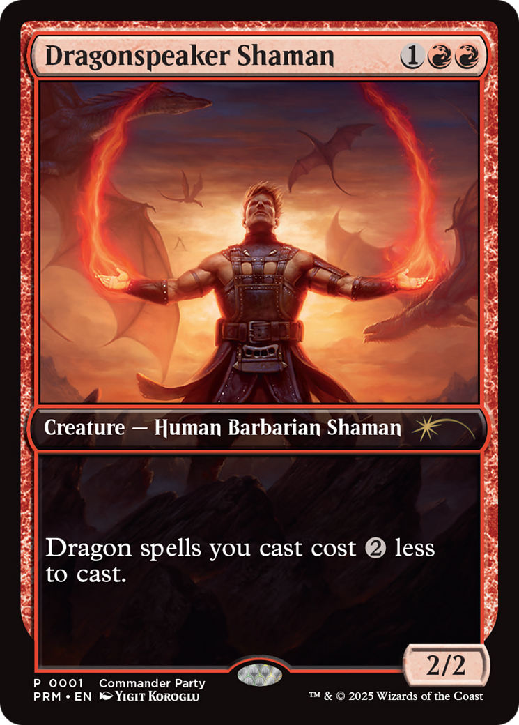 Dragonspeaker Shaman [Wizards Play Network 2025] | Eastridge Sports Cards & Games