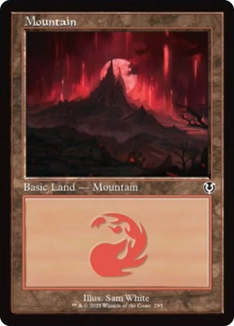 Mountain (295) (Retro Frame) [Innistrad Remastered] | Eastridge Sports Cards & Games