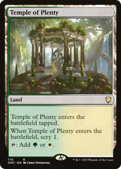 Temple of Plenty [Phyrexia: All Will Be One Commander] | Eastridge Sports Cards & Games