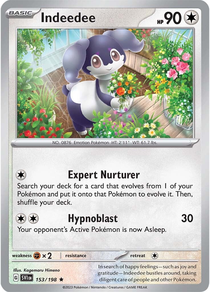 Indeedee (153/198) [Scarlet & Violet: Base Set] | Eastridge Sports Cards & Games