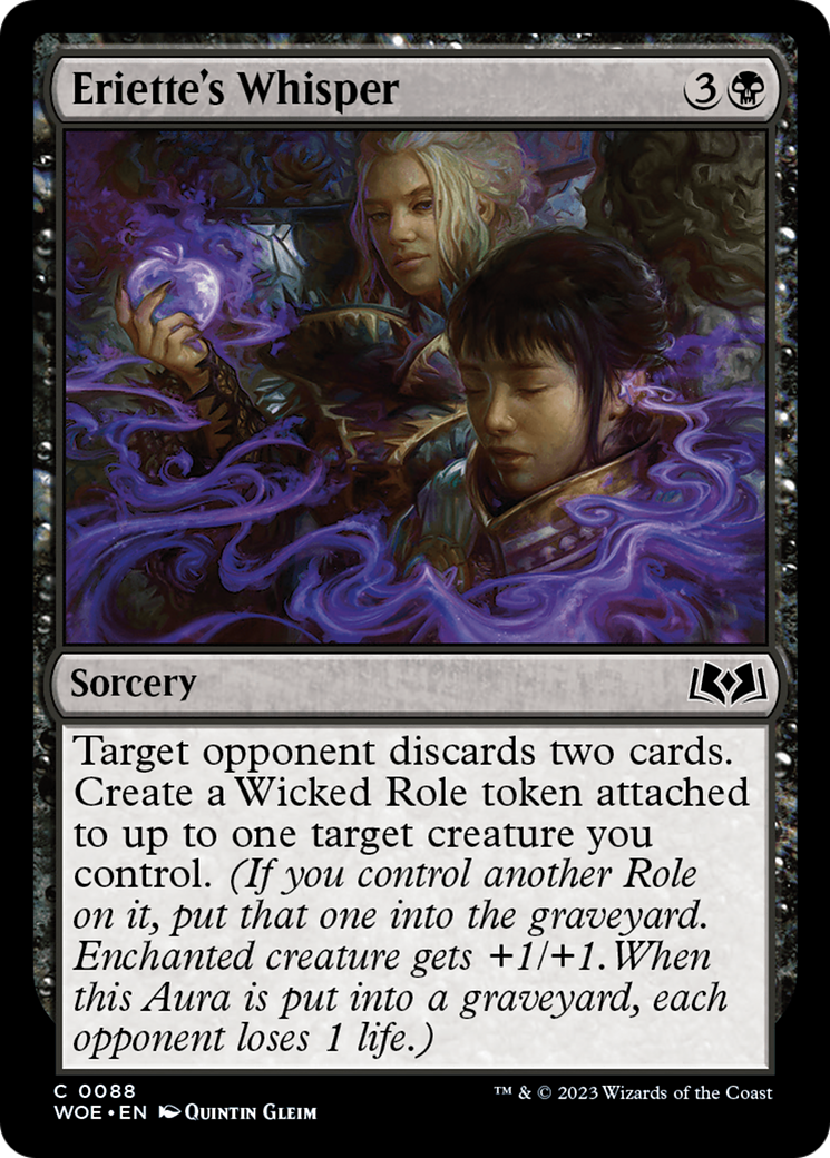 Eriette's Whisper [Wilds of Eldraine] | Eastridge Sports Cards & Games