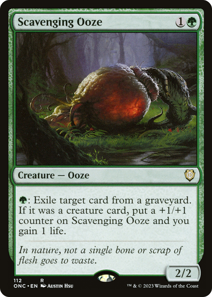 Scavenging Ooze [Phyrexia: All Will Be One Commander] | Eastridge Sports Cards & Games