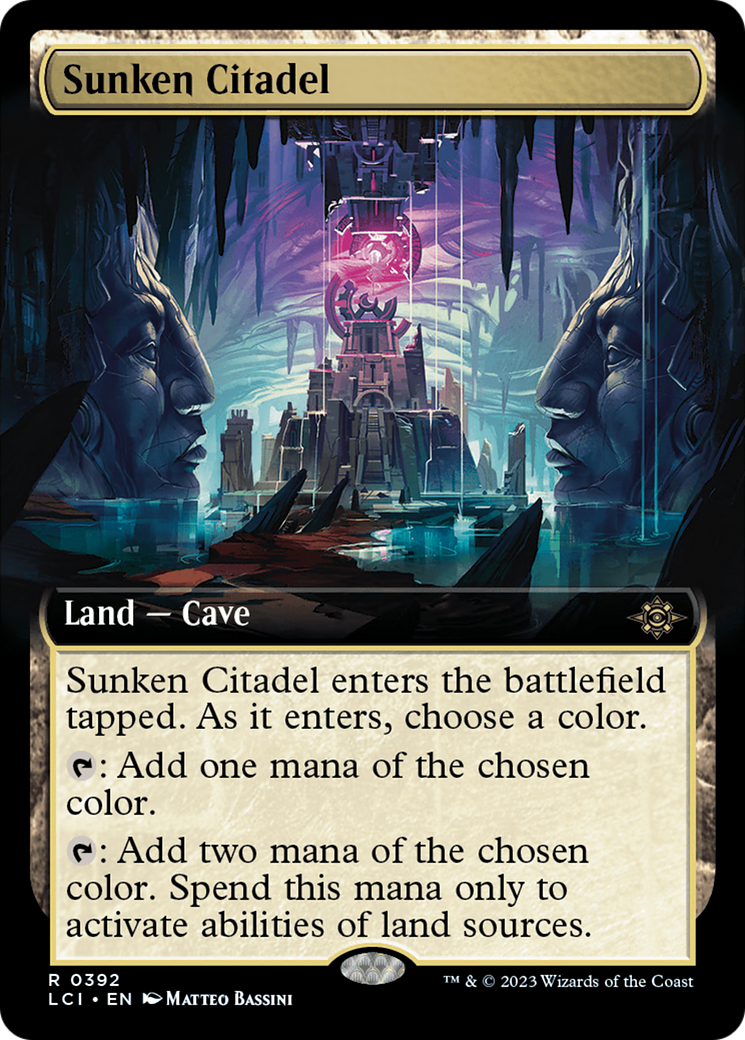 Sunken Citadel (Extended Art) [The Lost Caverns of Ixalan] | Eastridge Sports Cards & Games