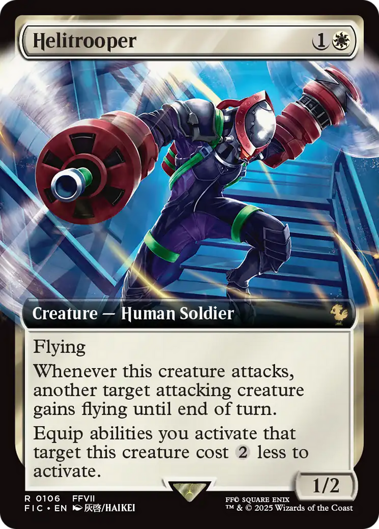 Helitrooper (Extended Art) [FINAL FANTASY Commander] | Eastridge Sports Cards & Games