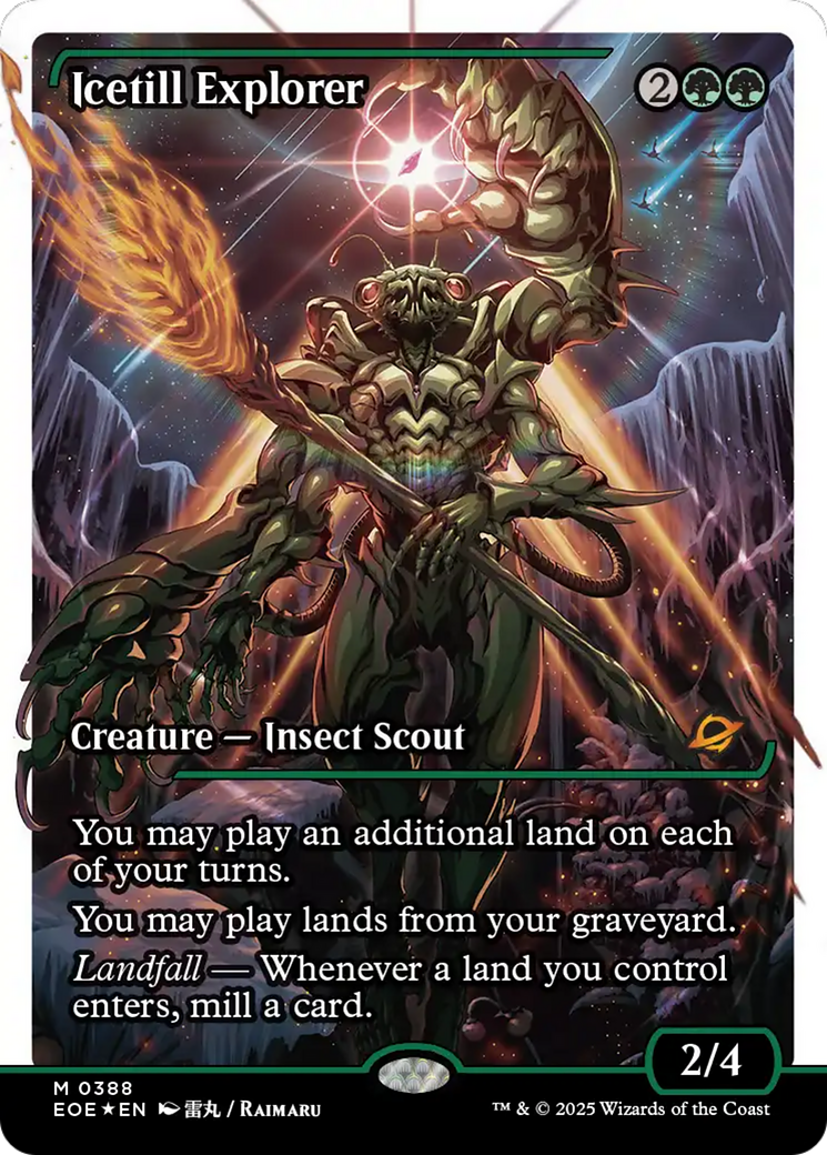 Icetill Explorer (Showcase) (Fracture Foil) [Edge of Eternities] | Eastridge Sports Cards & Games