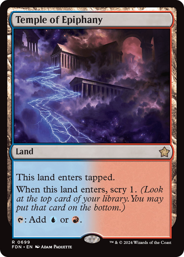 Temple of Epiphany [Foundations] | Eastridge Sports Cards & Games