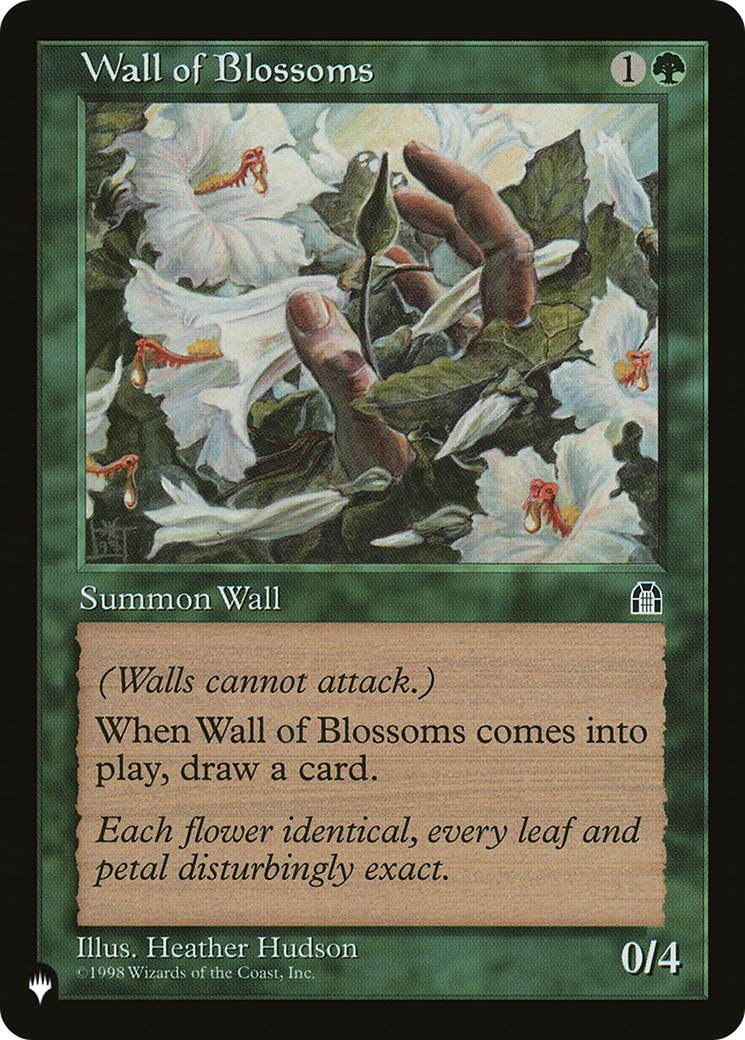 Wall of Blossoms [The List Reprints] | Eastridge Sports Cards & Games