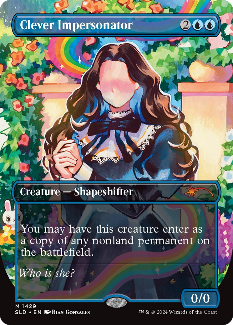 Clever Impersonator (Rainbow Foil) [Secret Lair Drop Series] | Eastridge Sports Cards & Games
