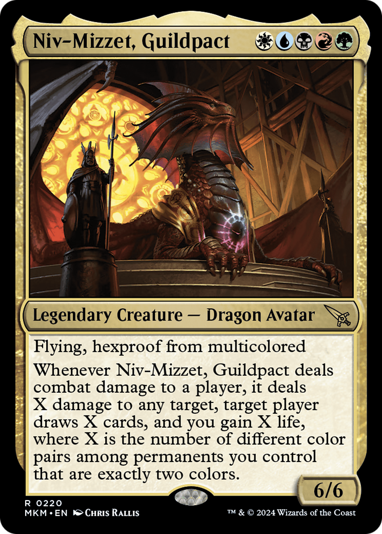 Niv-Mizzet, Guildpact [Murders at Karlov Manor] | Eastridge Sports Cards & Games