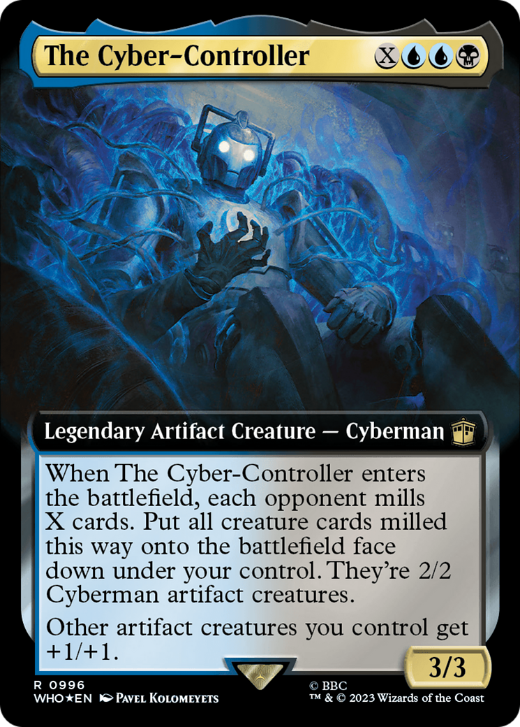The Cyber-Controller (Extended Art) (Surge Foil) [Doctor Who] | Eastridge Sports Cards & Games