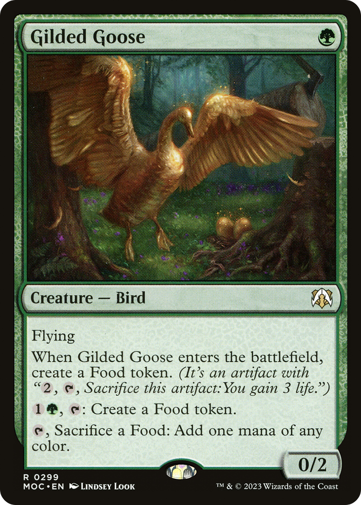 Gilded Goose [March of the Machine Commander] | Eastridge Sports Cards & Games