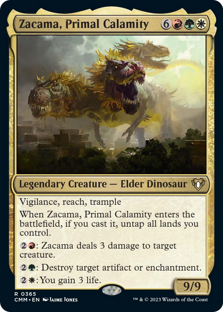 Zacama, Primal Calamity [Commander Masters] | Eastridge Sports Cards & Games