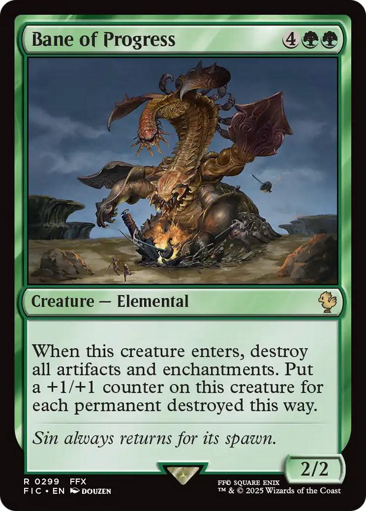 Bane of Progress [FINAL FANTASY Commander] | Eastridge Sports Cards & Games