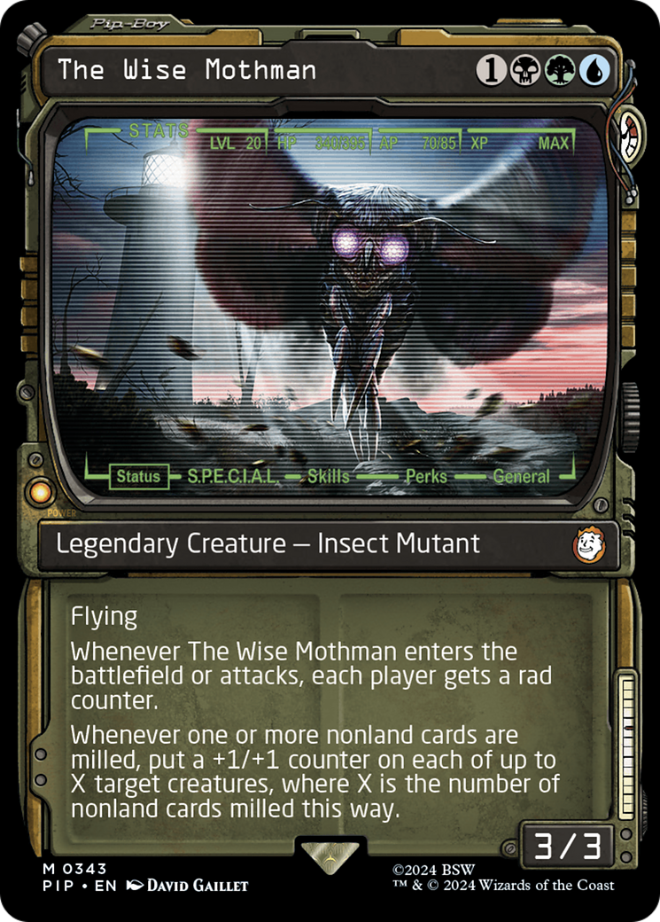 The Wise Mothman (Showcase) [Fallout] | Eastridge Sports Cards & Games