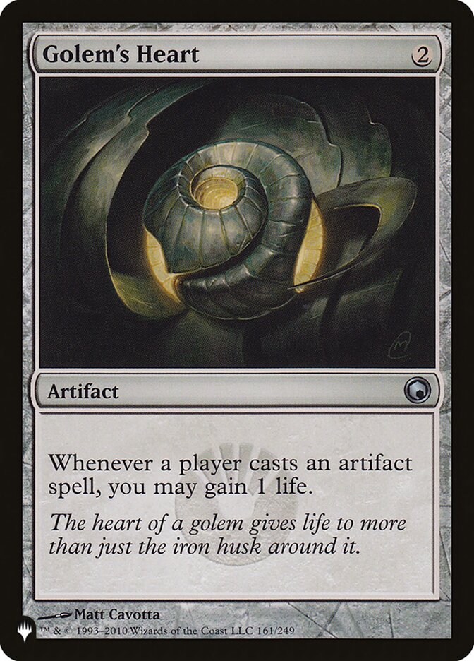 Golem's Heart [The List] | Eastridge Sports Cards & Games
