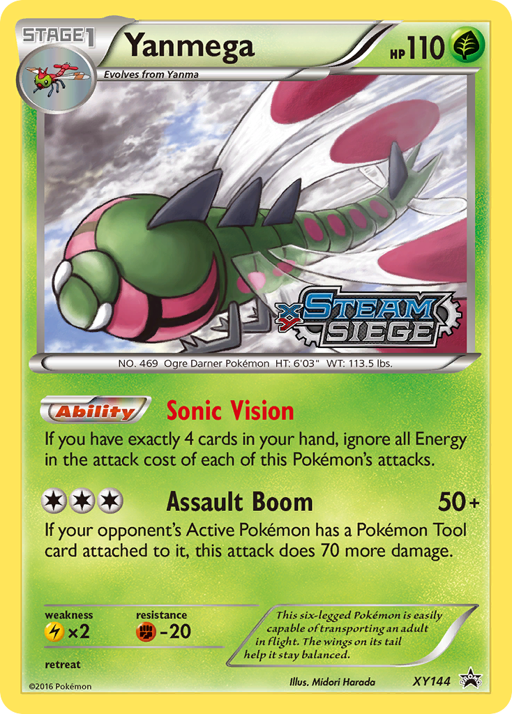 Yanmega (XY144) [XY: Black Star Promos] | Eastridge Sports Cards & Games