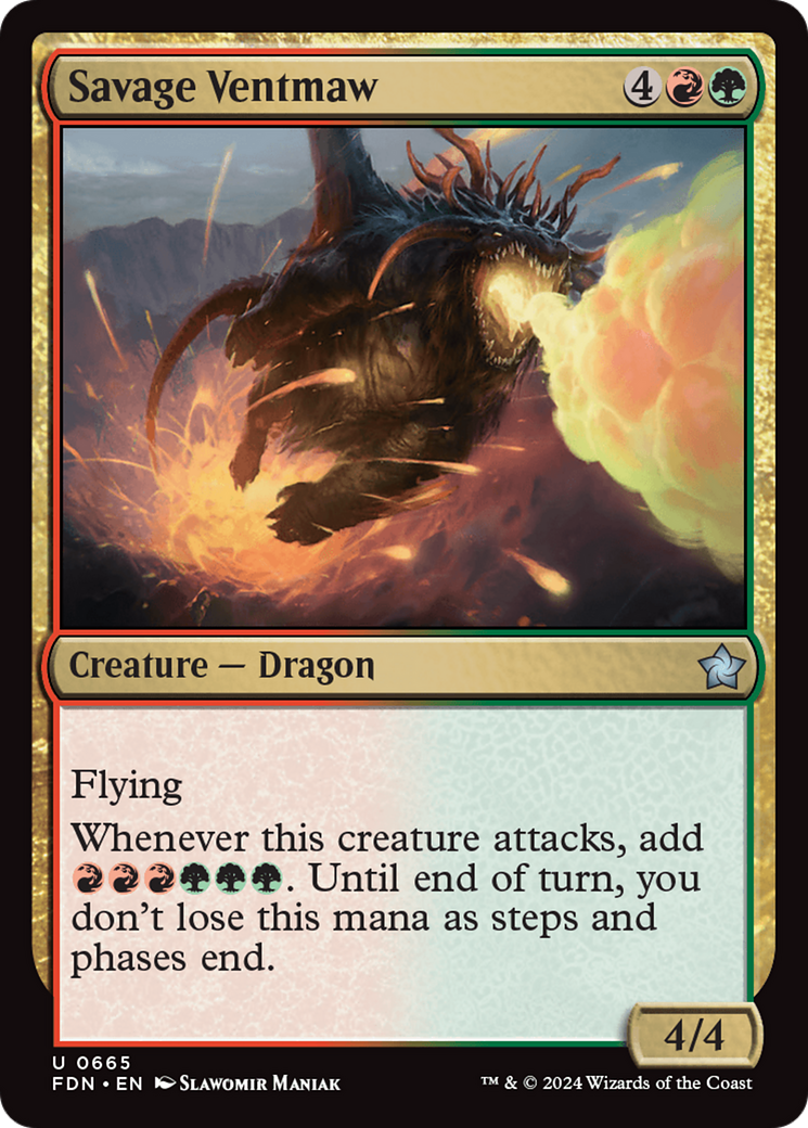 Savage Ventmaw [Foundations] | Eastridge Sports Cards & Games