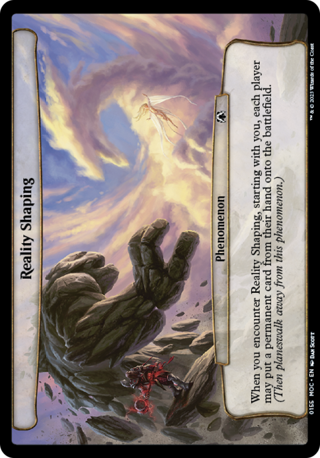 Reality Shaping [March of the Machine Commander] | Eastridge Sports Cards & Games