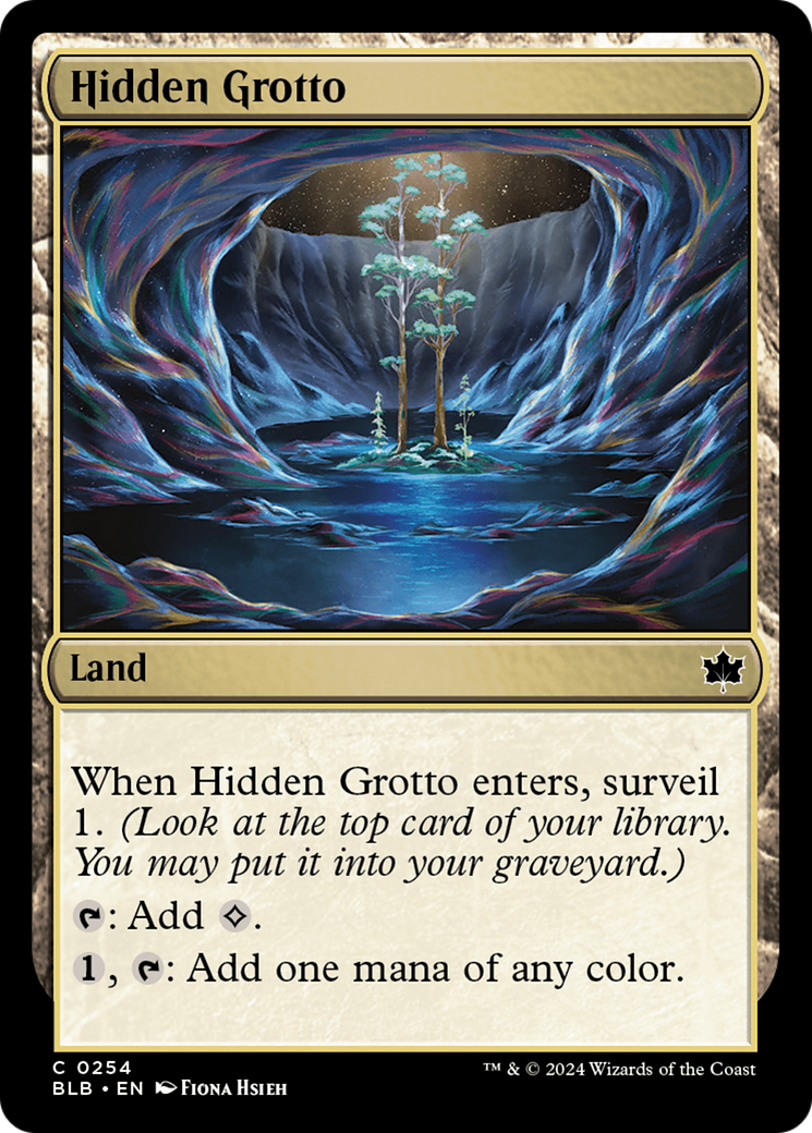 Hidden Grotto [Bloomburrow] | Eastridge Sports Cards & Games