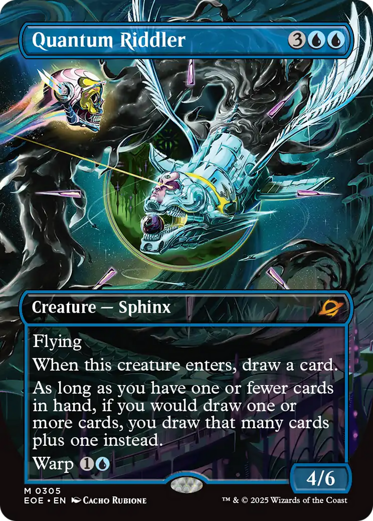 Quantum Riddler (Borderless) [Edge of Eternities] | Eastridge Sports Cards & Games
