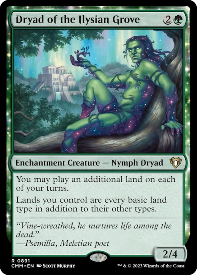Dryad of the Ilysian Grove [Commander Masters] | Eastridge Sports Cards & Games