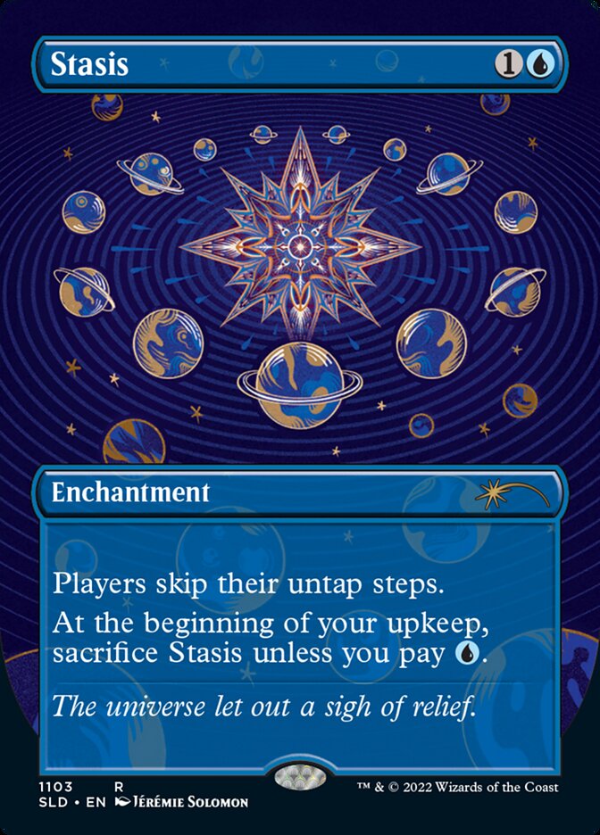 Stasis (Borderless) [Secret Lair Drop Series] | Eastridge Sports Cards & Games