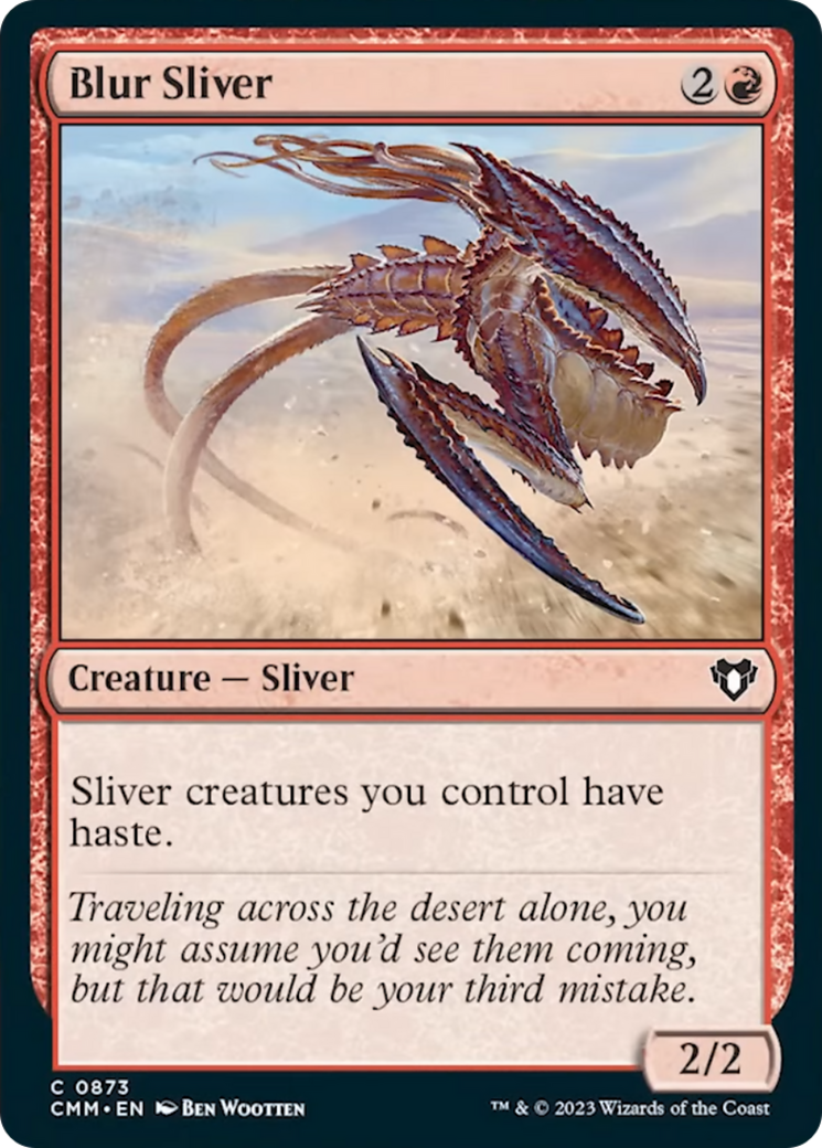 Blur Sliver [Commander Masters] | Eastridge Sports Cards & Games