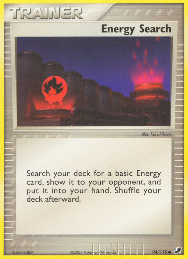 Energy Search (94/115) [EX: Unseen Forces] | Eastridge Sports Cards & Games