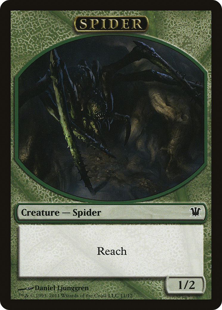 Insect // Spider Double-Sided Token [Innistrad Remastered Tokens] | Eastridge Sports Cards & Games