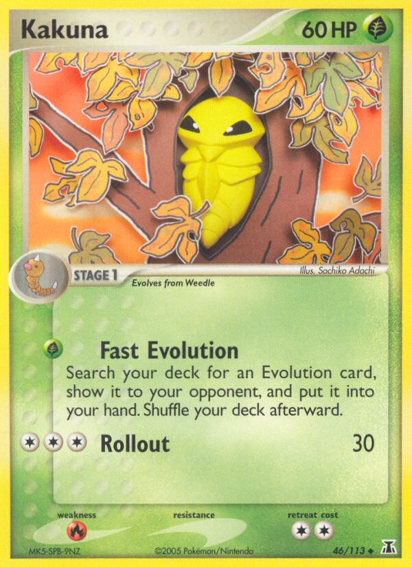 Kakuna (46/113) [EX: Delta Species] | Eastridge Sports Cards & Games