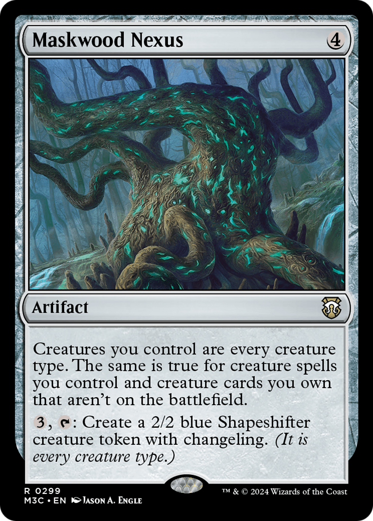 Maskwood Nexus (Ripple Foil) [Modern Horizons 3 Commander] | Eastridge Sports Cards & Games