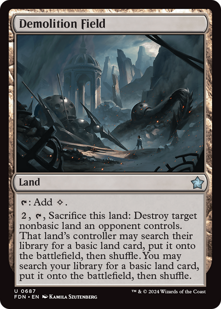 Demolition Field [Foundations] | Eastridge Sports Cards & Games