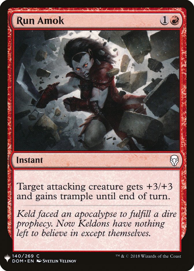 Run Amok [Mystery Booster] | Eastridge Sports Cards & Games