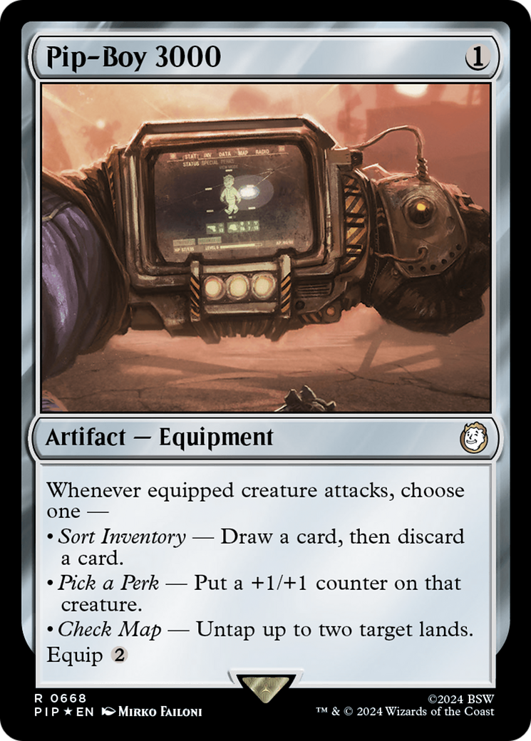 Pip-Boy 3000 (Surge Foil) [Fallout] | Eastridge Sports Cards & Games