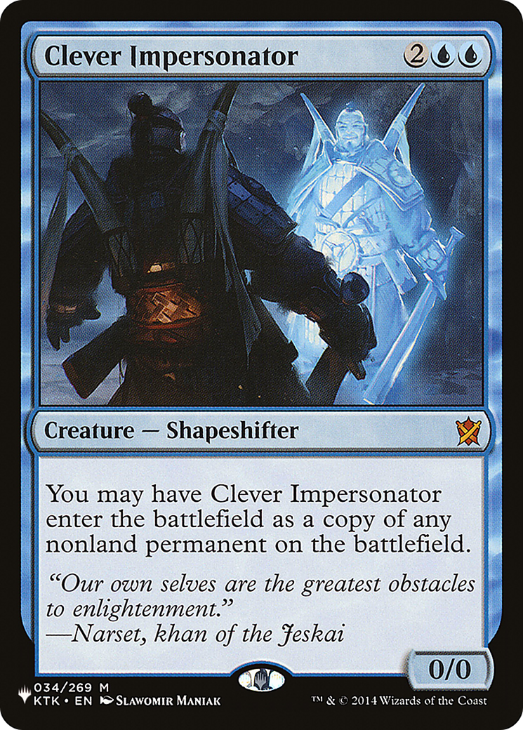 Clever Impersonator [The List Reprints] | Eastridge Sports Cards & Games