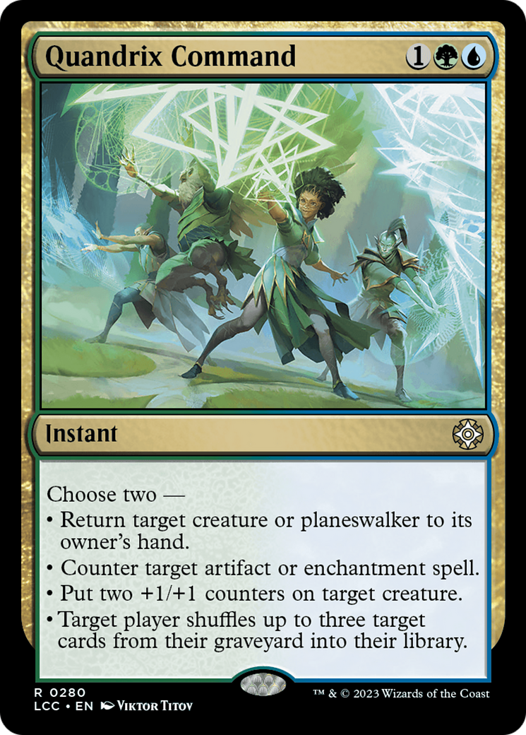 Quandrix Command [The Lost Caverns of Ixalan Commander] | Eastridge Sports Cards & Games