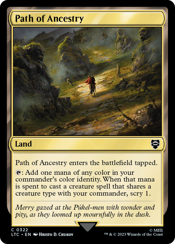 Path of Ancestry [The Lord of the Rings: Tales of Middle-Earth Commander] | Eastridge Sports Cards & Games